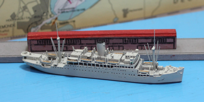 Troop transporter "Lady Rodney" (1 p.) UK 1941 Albatros ALK 109